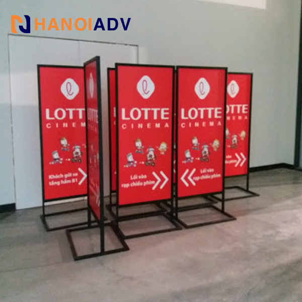 Standee Khung Sắt 80x180cm