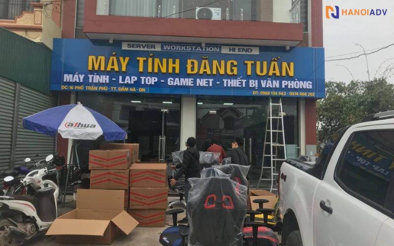 Phông chữ trên biển quảng cáo camera cần phải rõ ràng, dễ nhìn và dễ đọc, đồng thời nên có yếu tố sáng tạo.