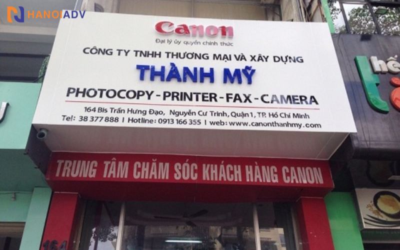 Biển mica+ chữ mica nổi bền đẹp tạo sự uy tín