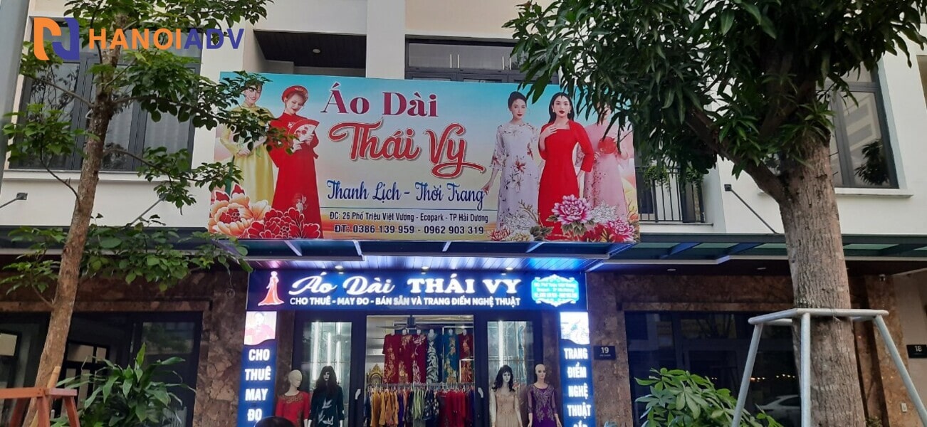 Sử dụng màu sắc trang nhã, tinh tế, phù hợp với phong cách áo dài.