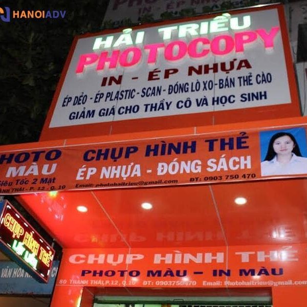 Biển photocopy bằng Alu - Quảng cáo, photo, in ấn
