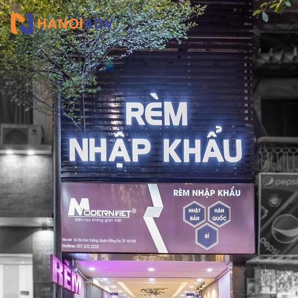Biển quảng cáo rèm cửa – Tăng nhận diện thương hiệu