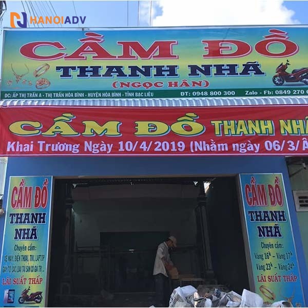 Tạo sự chuyên nghiệp và uy tín cho cửa hàng.