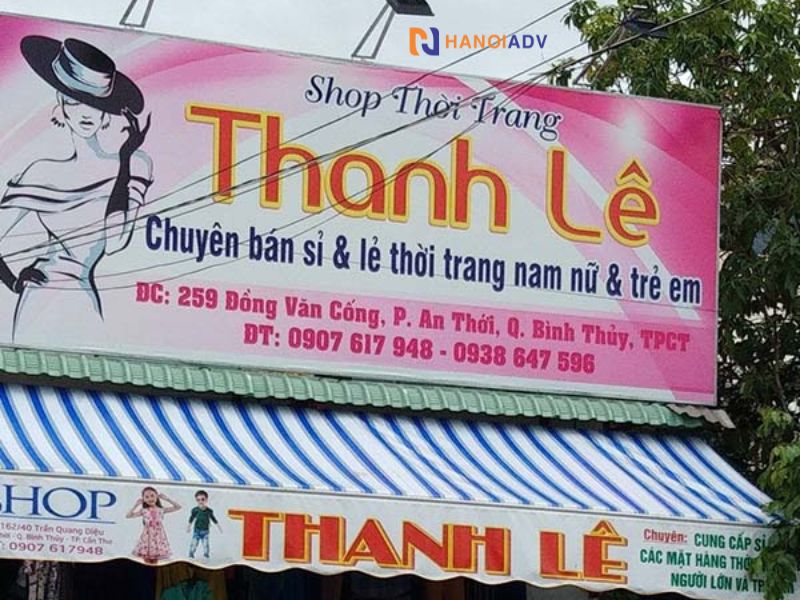 Bề mặt mịn, dễ in logo, tên shop, slogan, thông tin khuyến mãi