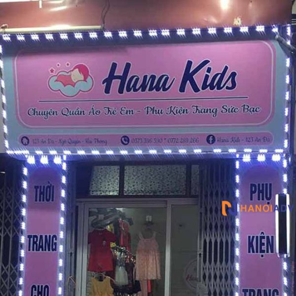 Biển bạt shop quần áo giá rẻ, đẹp, tiết kiệm chi phí