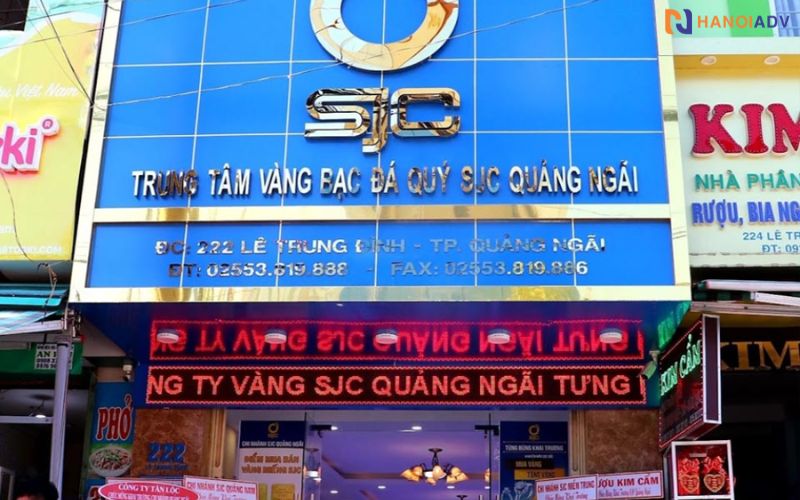 Chữ nổi inox mạ vàng, mạ bạc: rất phổ biến và thể hiện sự đẳng cấp.