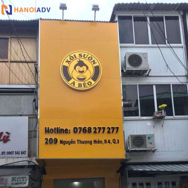 Biển quảng cáo bán xôi – Đơn giản, bắt mắt