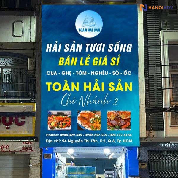 Top mẫu biển quảng cáo đẹp cho cửa hàng hải sản
