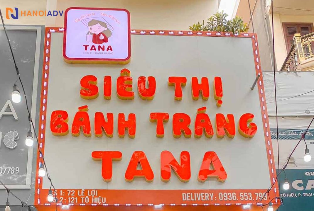 Biển hiệu sử dụng công nghệ LED đầy màu sắc và thu hút, đang trở thành xu hướng phổ biến trong giới quán ăn và cửa hàng. 