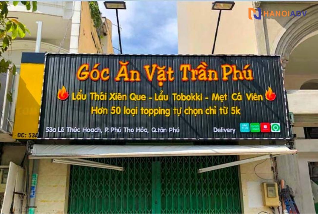 Mẫu bảng hiệu thường được khách hàng sử dụng nhiều nhất