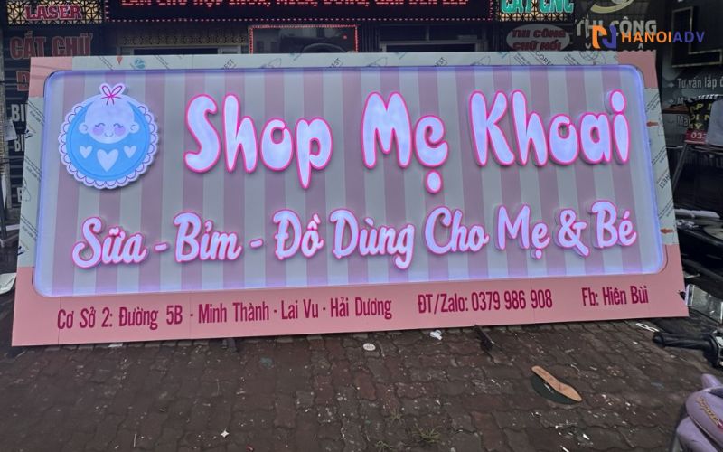 Tone màu chủ đạo: Hồng pastel, xanh baby, trắng sữa, vàng nhạt… tạo cảm giác dịu dàng, ấm áp và đáng yêu.