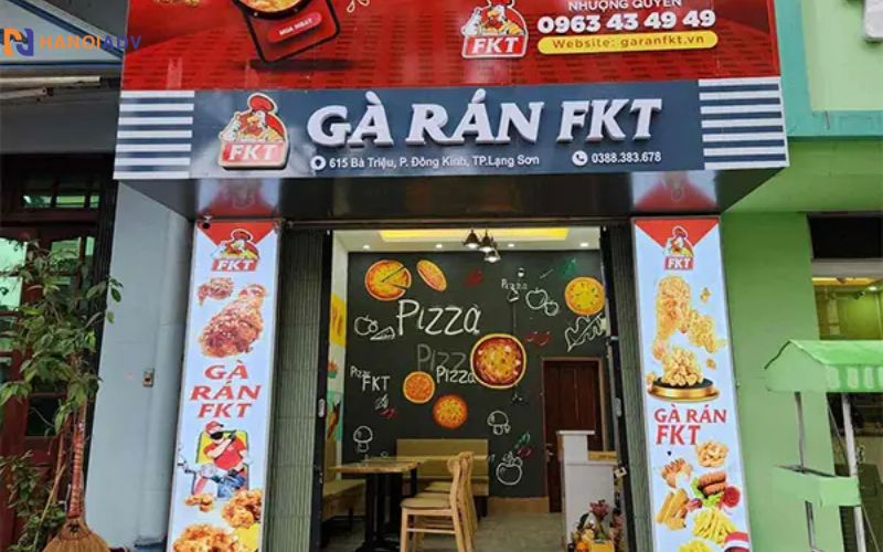 Thích hợp cho biển mặt tiền lớn – tạo cảm giác sang trọng, chắc chắn