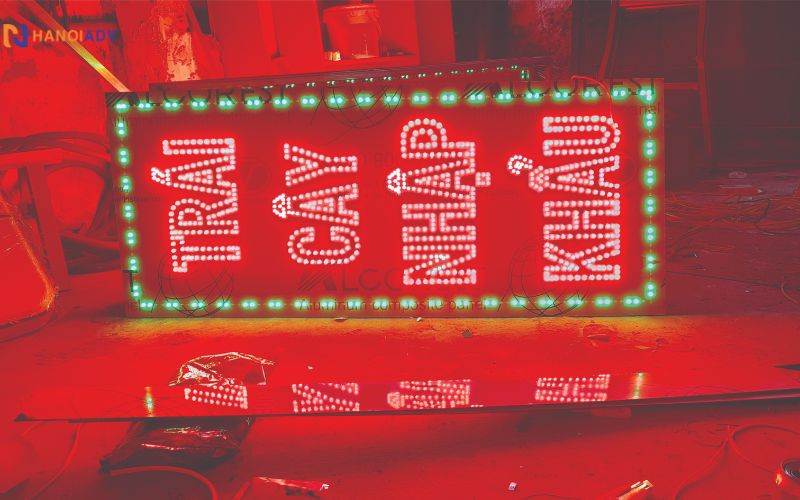 Sử dụng đèn LED chạy