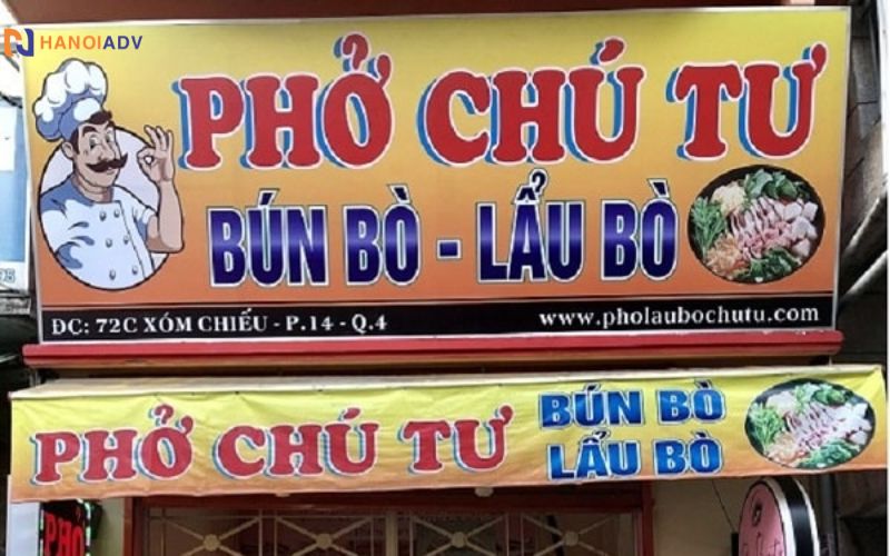 In biển bạt giúp tiết kiệm chi phí mà vẫn sắc nét, bền đẹp