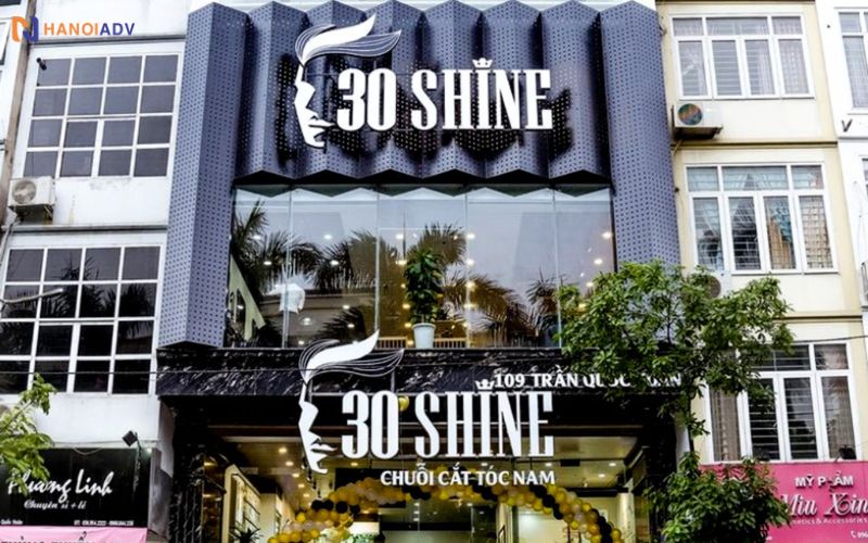 Biển quảng cáo salon tóc 30 Shine