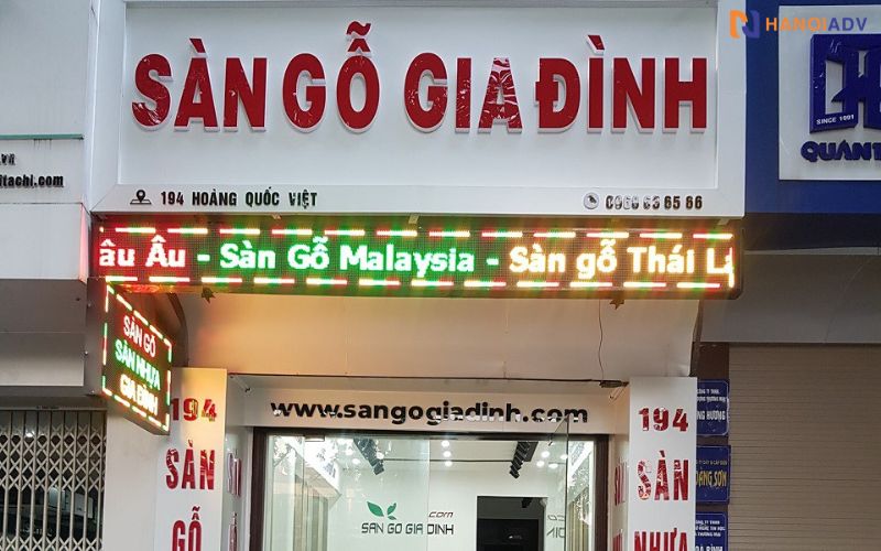 Vì ngành sàn gỗ thường gắn với các tiêu chí như: tự nhiên – thẩm mỹ – bền chắc, nên biển hiệu mica giúp truyền tải đúng thông điệp đó: Chất lượng – Uy tín – Đẹp mắt.