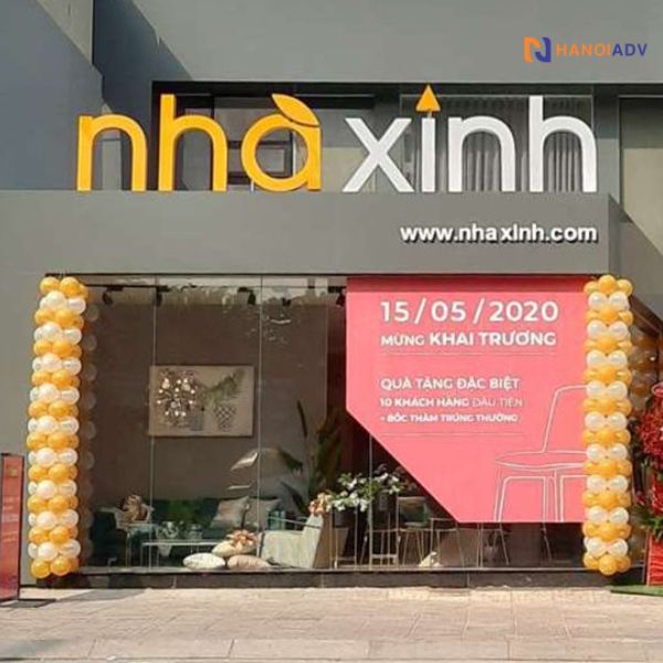 Biển quảng cáo Showroom nội thất - Đẹp, bền, thu hút khách