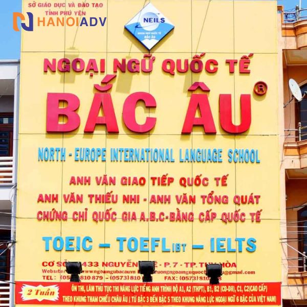 Top 15+ biển quảng cáo trung tâm tiếng Anh chuyên nghiệp