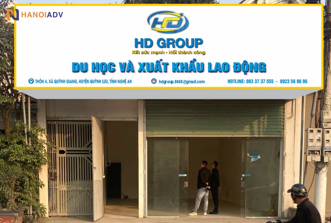 Bản demo của HD Group du học và xuất khẩu lao động