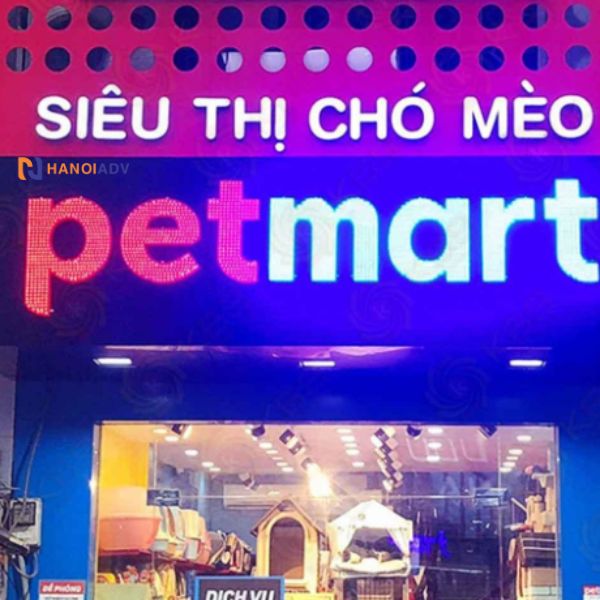Biển siêu thị có đèn LED - Thu hút khách, tăng doanh thu