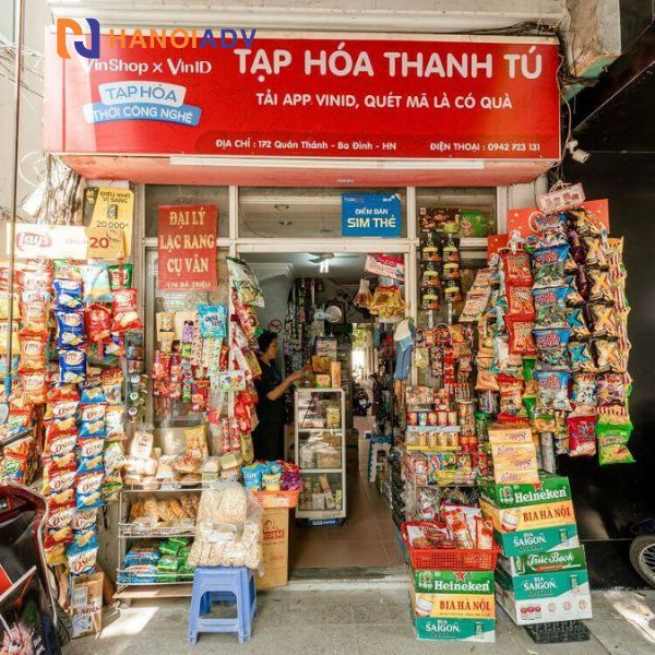 7+ mẫu biển tạp hóa đẹp giúp cửa hàng đông khách