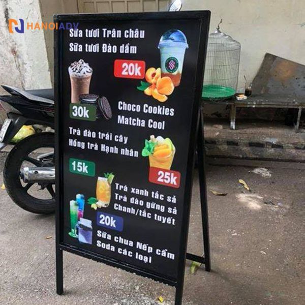 Mẫu biển quảng cáo nước giải khát