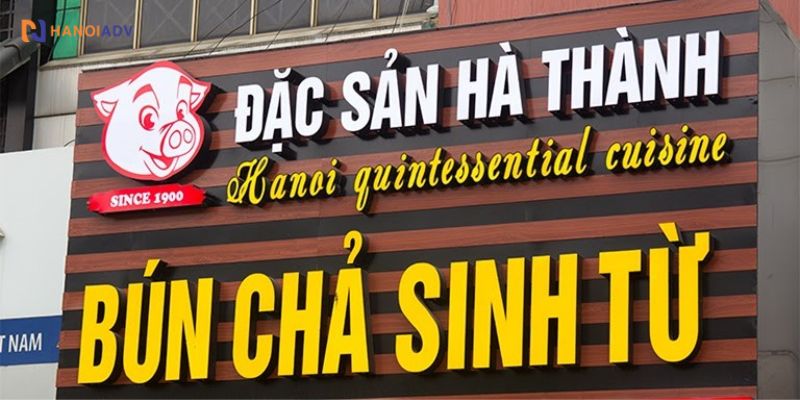 Giới thiệu về bảng hiệu chữ nổi mica