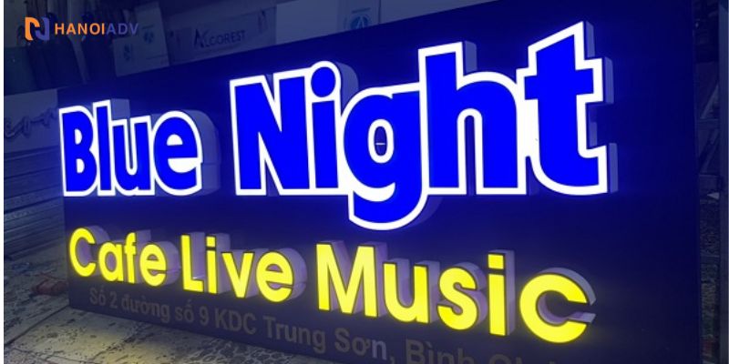 Bảng hiệu mica chữ nổi chuyên nghiệp tại Hà Nội – Thiết kế đẹp, giá tốt cùng HanoiADV