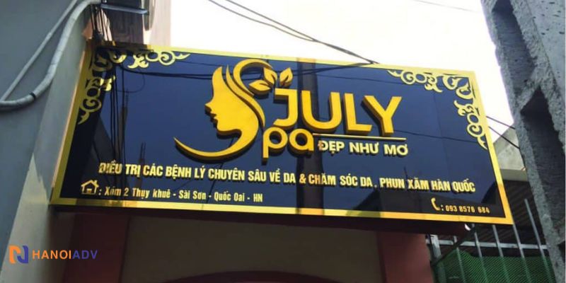 Biển Alu Gương - "Vũ Khí" Tăng Doanh Thu, Thi Công Siêu Đẹp Tại HanoiADV