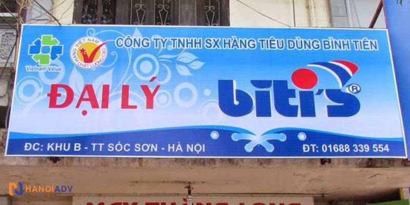 HanoiADV - Thiết kế và thi công biển hiệu decal dán alu chuyên nghiệp