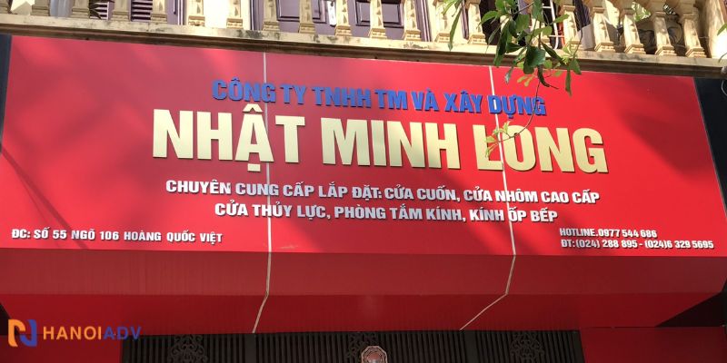 Cập nhật ngay báo giá bảng hiệu alu chi tiết tại HanoiADV
