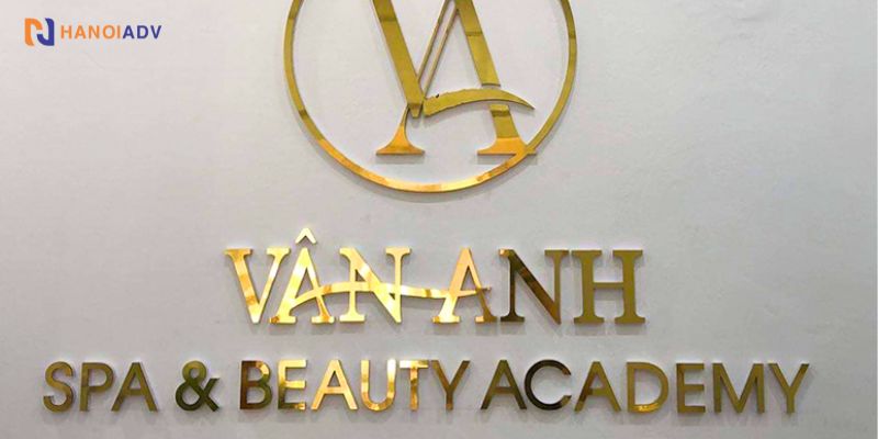 Giá chữ alu gương vàng đẹp, bền, giá tốt tại HanoiADV