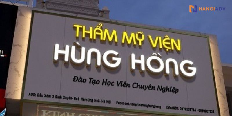 Tìm hiểu về giá biển quảng cáo chữ nổi