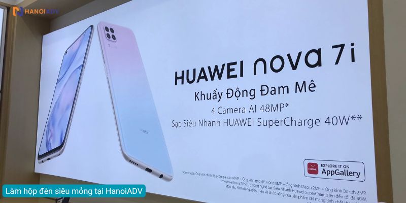 Giải pháp làm hộp đèn siêu mỏng giúp thương hiệu nổi bật cả ngày lẫn đêm.