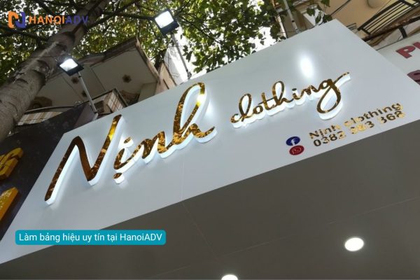 Làm bảng hiệu uy tín tại HanoiADV - Mẫu đẹp, cho thuê biển quảng cáo 2025