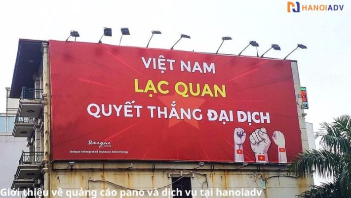 Biển quáng cáo pano kết hợp đèn hắt sáng