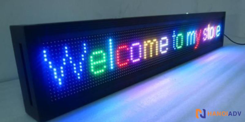 Đội ngũ chuyên nghiệp tại HanoiADV sẽ mang đến cho bạn dịch vụ biển led full color chất lượng hàng đầu