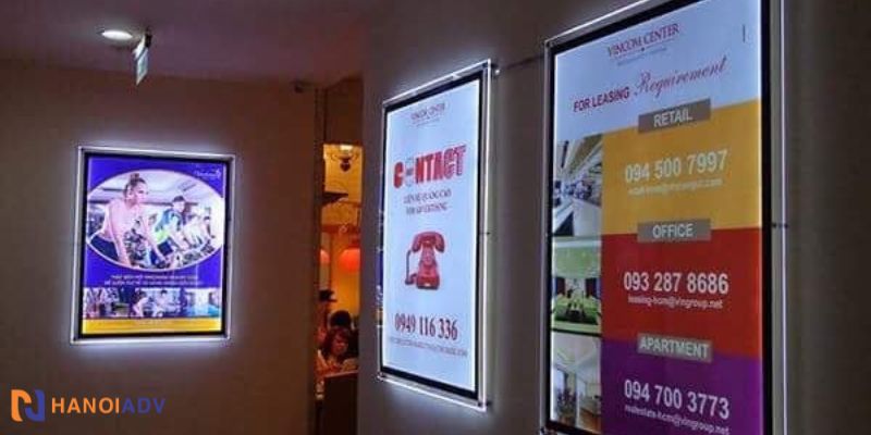 Biển LED Poster Chất Lượng Cao - Thiết Kế Độc Quyền Tại HanoiADV