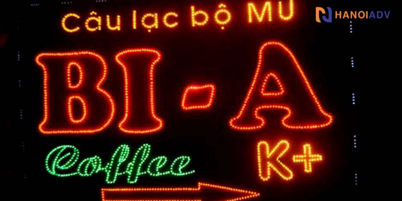 HanoiADV chuyên sản xuất và cung cấp sản phẩm biển led quảng cáo chất lượng cao, giá thành rẻ