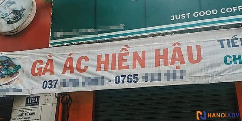 Biển quảng cáo hài: Tuyệt chiêu khiến khách không thể rời mắt – Bí kíp độc quyền từ HanoiADV
