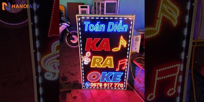 Giới thiệu về biển vẫy karaoke