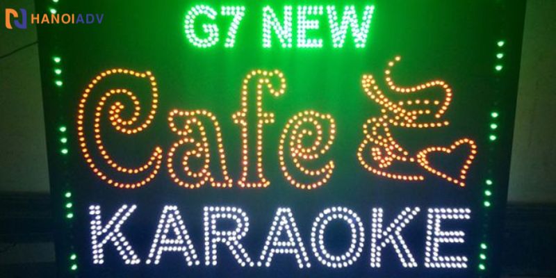 Các sản phẩn biển vãy karaoke HanoiADV luôn có chất lượng hàng đầu với giá thành phải chăng