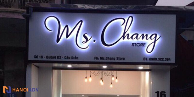 Chữ quảng cáo đẹp từ HanoiADV – Khi thương hiệu trở nên đáng nhớ ngay từ ánh nhìn đầu tiên