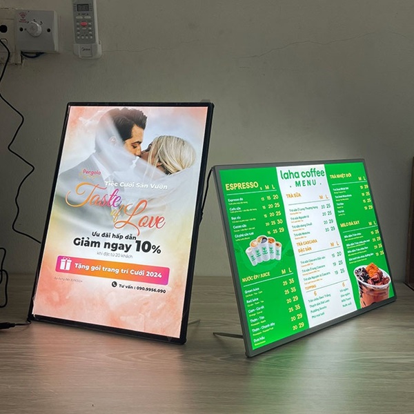 Hộp đèn siêu mỏng A3