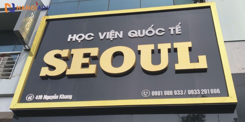 Dịch vụ làm bảng hiệu giá rẻ tại HanoiADV rất đa dạng