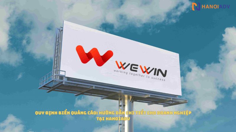 Quy định biển quảng cáo