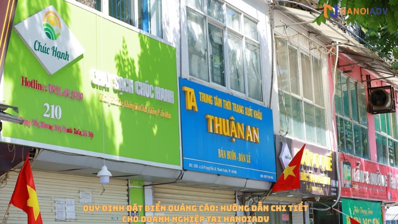 Những quy định đặt biển quảng cáo 