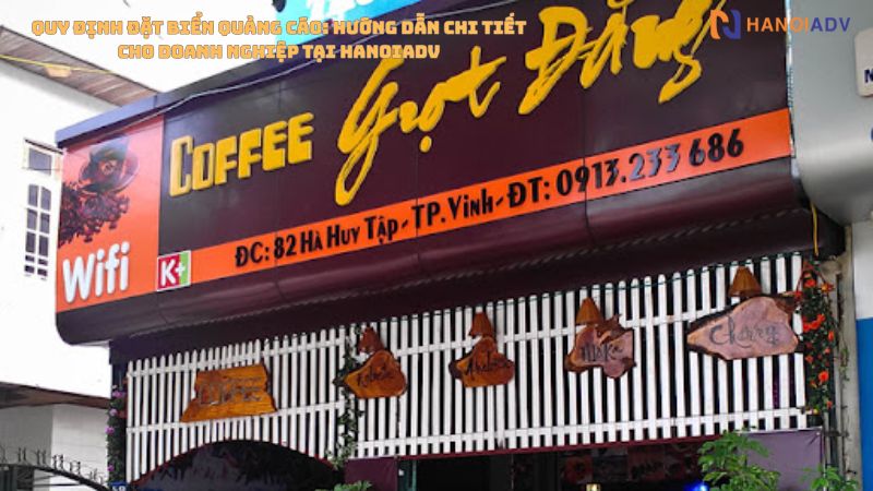 Quy định đặt biển quảng cáo và hướng dẫn chi tiết cho doanh nghiệp