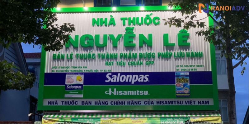 HanoiADV là đơn vị uy tín bậc nhất chuyên cung cấp tôn làm bảng hiệu cho nhiều doanh nghiệp lớn nhỏ